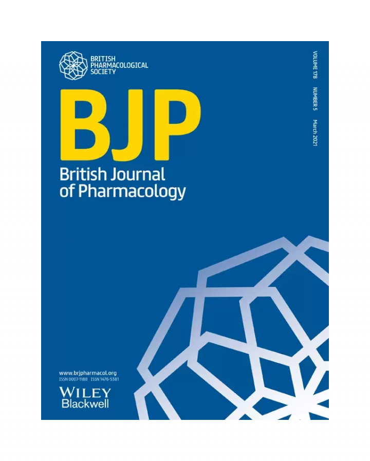 March 2021 Cover of British Journal of Pharmacology